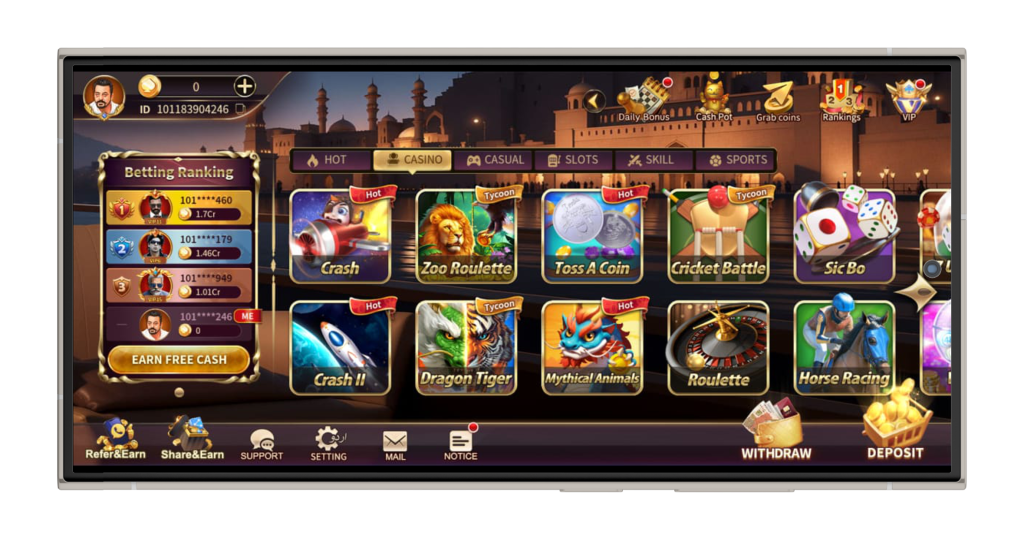 Casino games